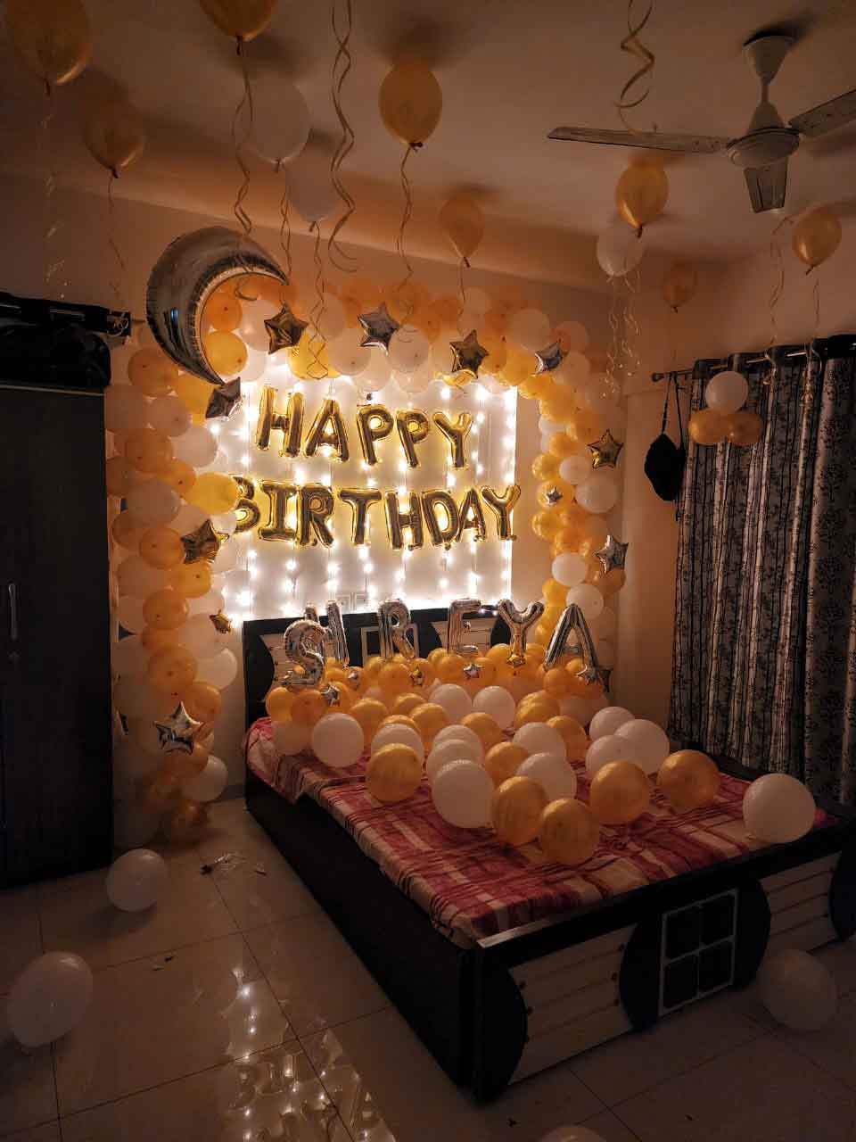 Birthday Party decoration with balloon in Wakad