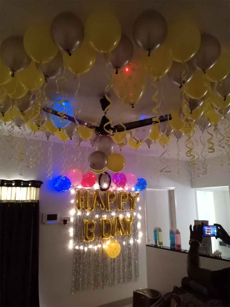 Birthday Party decoration at home in Wakad