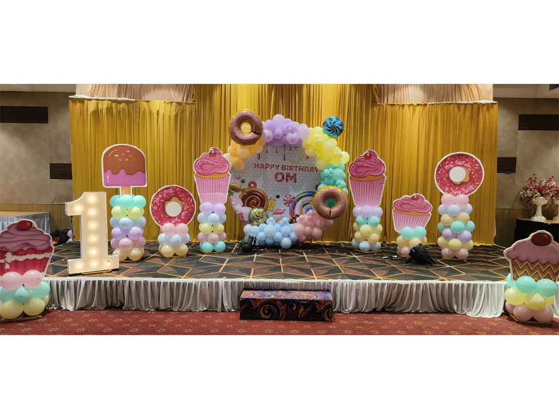 Birthday party Stage decoration in Baner