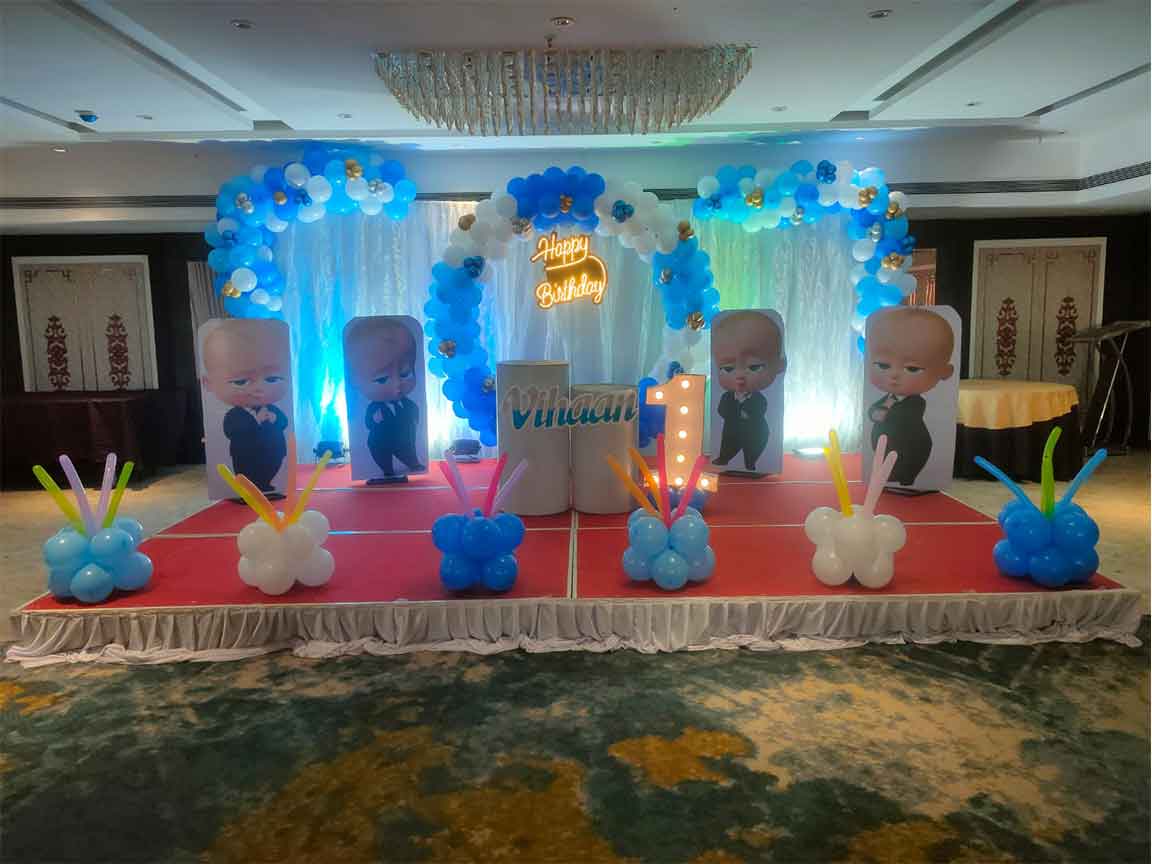 birthday party cartoon theme for entrance in Baner