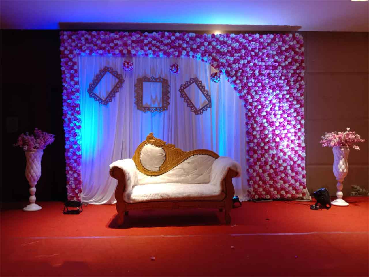 ring ceremony decoration at home 