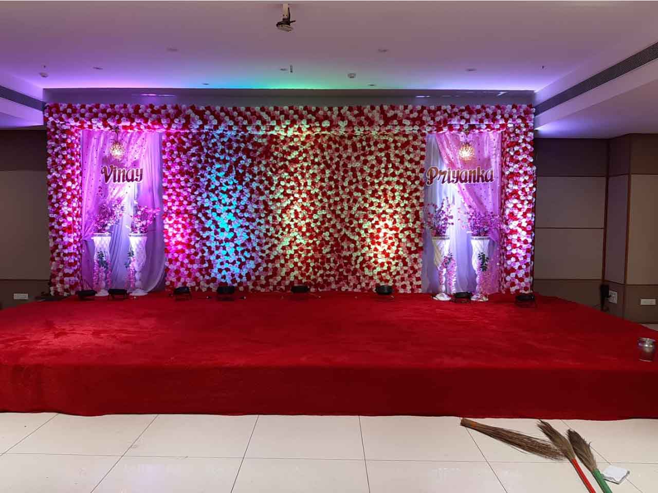 Wedding stage decoration services In Wakad