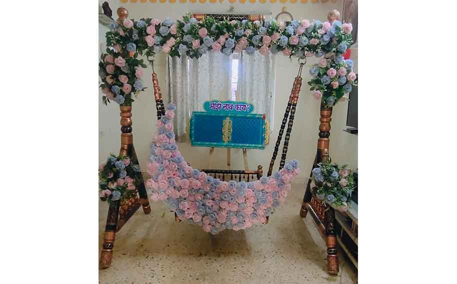 Naming Ceremony Decoration in Hadapsar