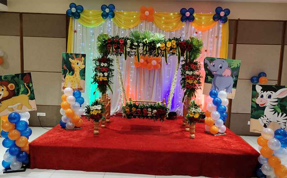 Wedding stage decoration in Baner