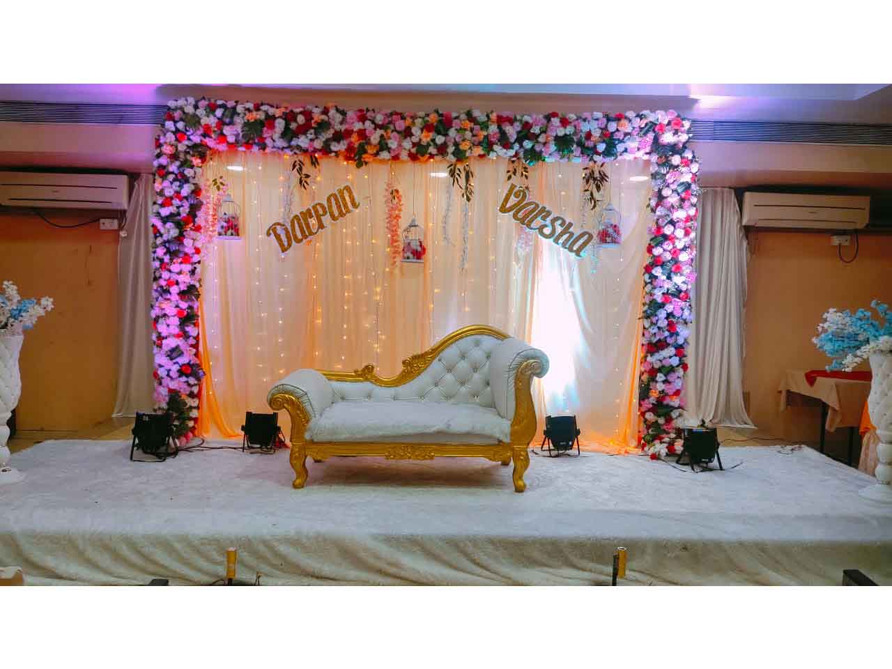wedding decor stage for  wedding