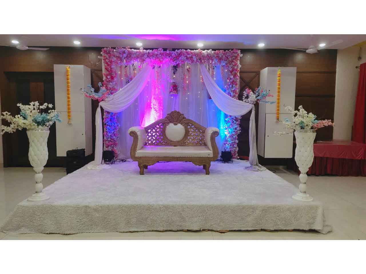 Wedding stage decorations in Baner 